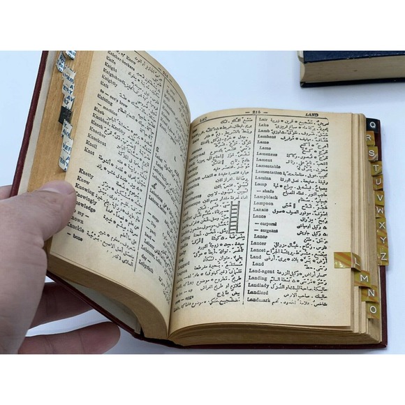 Elias Accents Elias Pocket Dictionary English Arabic Arab Language